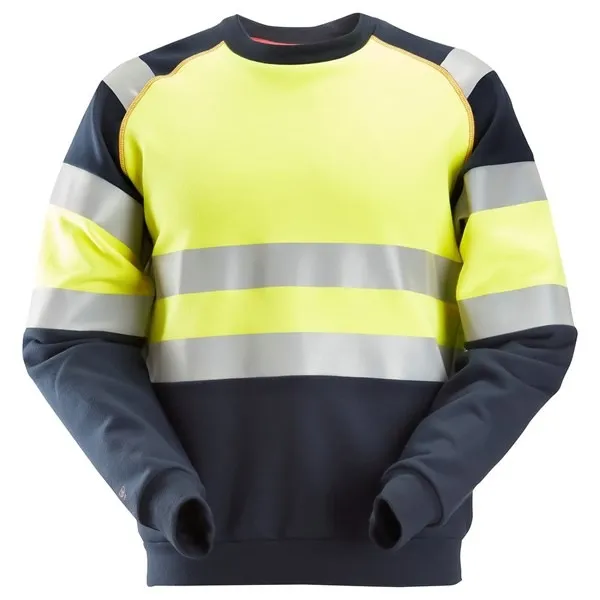 Sweatshirt varsel kl 1 arbetskläder jjusbågsskydd