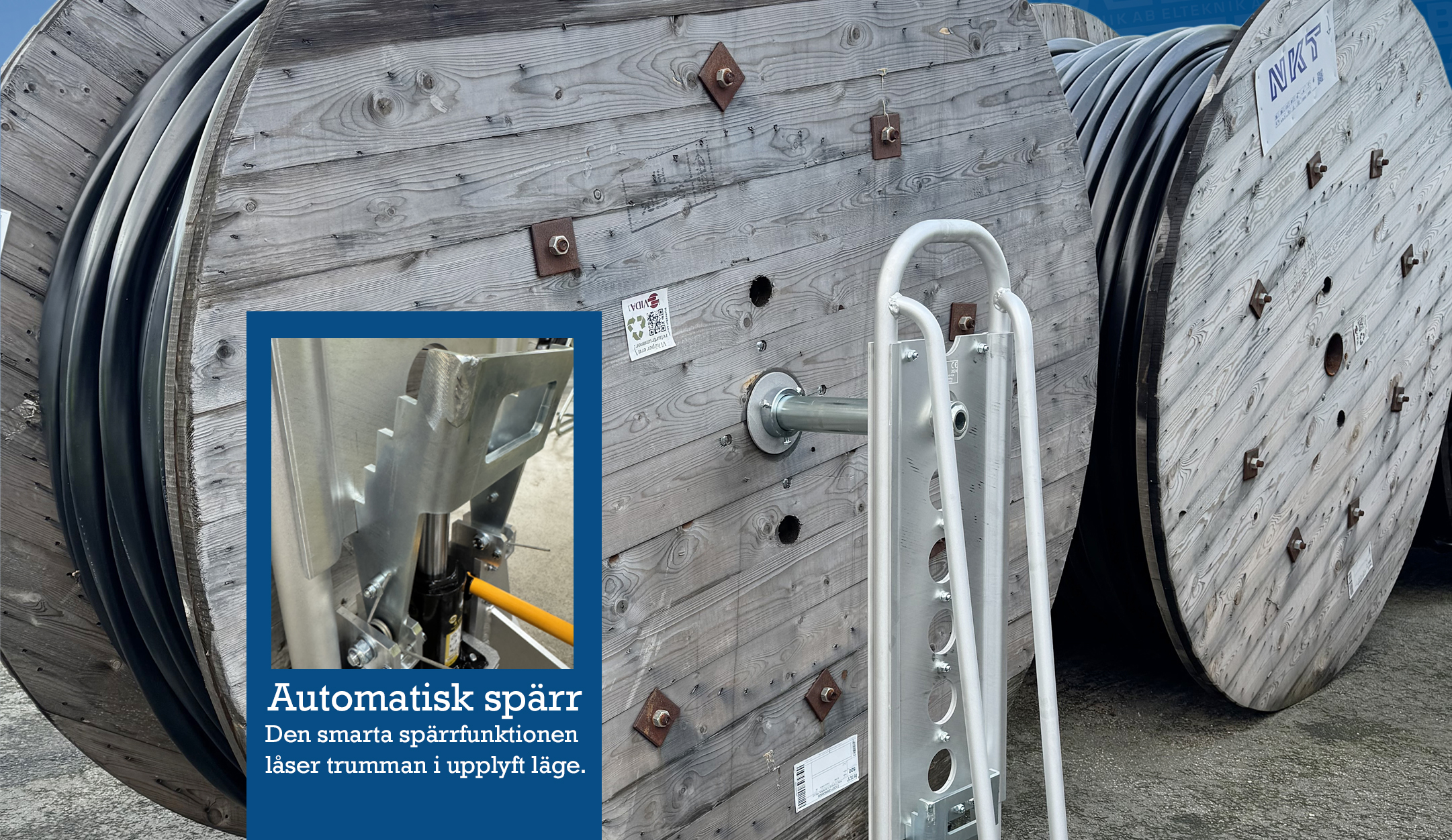SAB Elteknik Aluminiumtrumbock