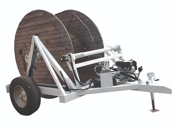 Kabeltrumvagn 6 ton med drift