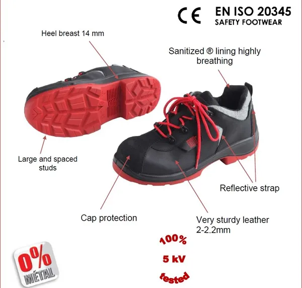 Isolerade skyddsskor MV-222 1000V CATU