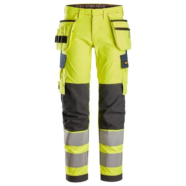 Arbetsbyxa Stretch varselbyxa, från Snickers Workwear